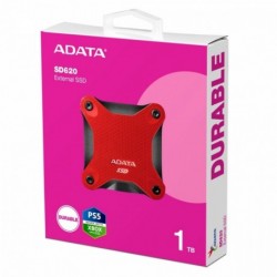 Dysk zewnętrzny SSD SD620 1TB U3.2A 520/460 MB/s czerwony Dysk zewnętrzny SSD SD620 1TB U3.2A 520/460 MB/s czerwony