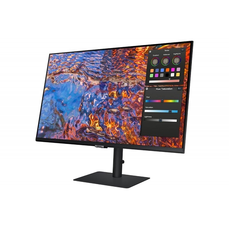Monitor  32 cale LS32B800PXUXEN IPS 3840x2160 UHD 16:9   1xHDMI 1xUSB-C (90W) 1xDP 3xUSB 3.0 LAN (RJ45) 5ms HAS+PIVOT płaski 3 