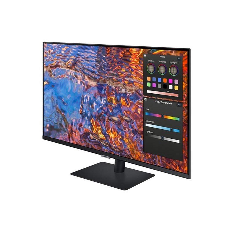 Monitor  32 cale LS32B800PXUXEN IPS 3840x2160 UHD 16:9   1xHDMI 1xUSB-C (90W) 1xDP 3xUSB 3.0 LAN (RJ45) 5ms HAS+PIVOT płaski 3 