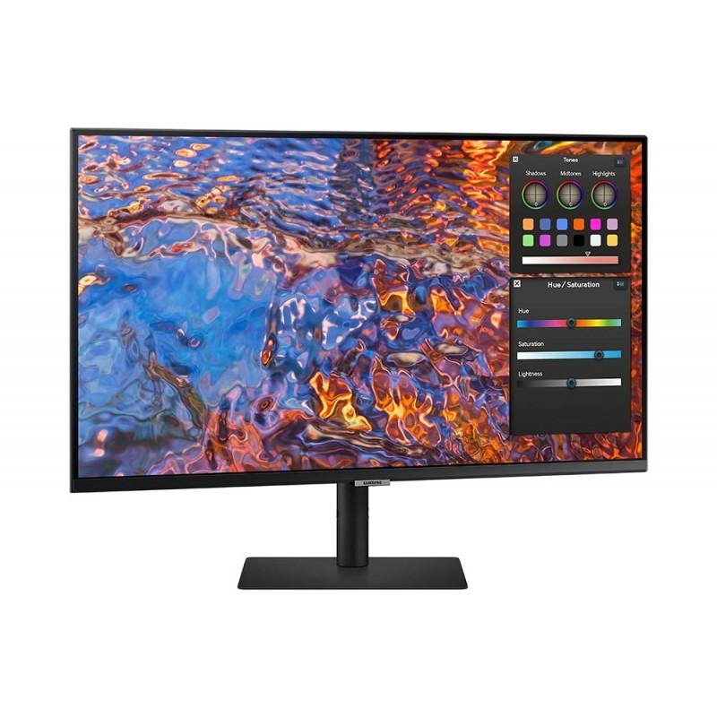 Monitor  32 cale LS32B800PXUXEN IPS 3840x2160 UHD 16:9   1xHDMI 1xUSB-C (90W) 1xDP 3xUSB 3.0 LAN (RJ45) 5ms HAS+PIVOT płaski 3 