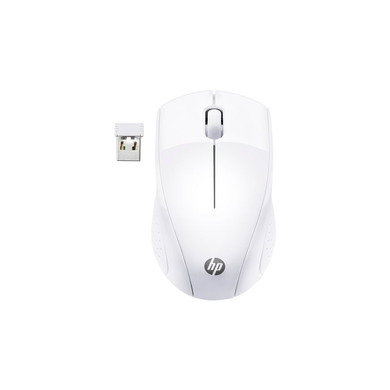 HP Mysz bezprzewodowa 220 - biała 7KX12AA (P) HP Mysz bezprzewodowa 220 - biała 7KX12AA (P)