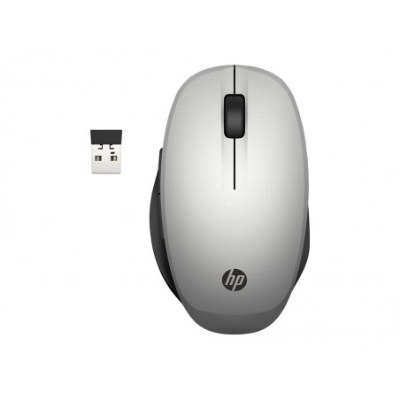 HP Mysz bezprzewodowa Dual Mode - srebrna 6CR72AA HP Mysz bezprzewodowa Dual Mode - srebrna 6CR72AA