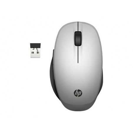 HP Mysz bezprzewodowa Dual Mode - srebrna 6CR72AA HP Mysz bezprzewodowa Dual Mode - srebrna 6CR72AA
