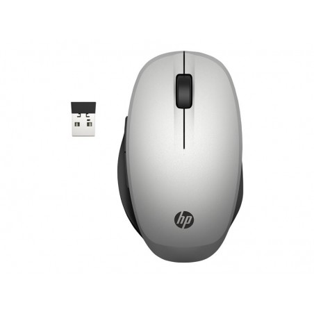 HP Mysz bezprzewodowa Dual Mode - srebrna 6CR72AA HP Mysz bezprzewodowa Dual Mode - srebrna 6CR72AA