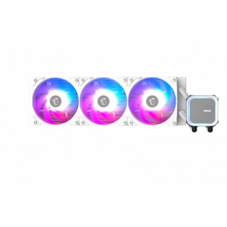 Chłodzenie procesora MAG CORELIQUID A13 360 360mm ARGB 306-7ZWDA21-L80 białe Chłodzenie procesora MAG CORELIQUID A13 360 360mm ARGB 306-7ZWDA21-L80 białe