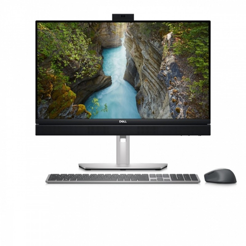 Komputer Optiplex 24 AIO Plus/Core i7-13700/16GB/512GB SSD/23.8 FHD Touch/Integrated/Adj Stand/IR Cam/Mic/WLAN + BT/Wireless Kb 