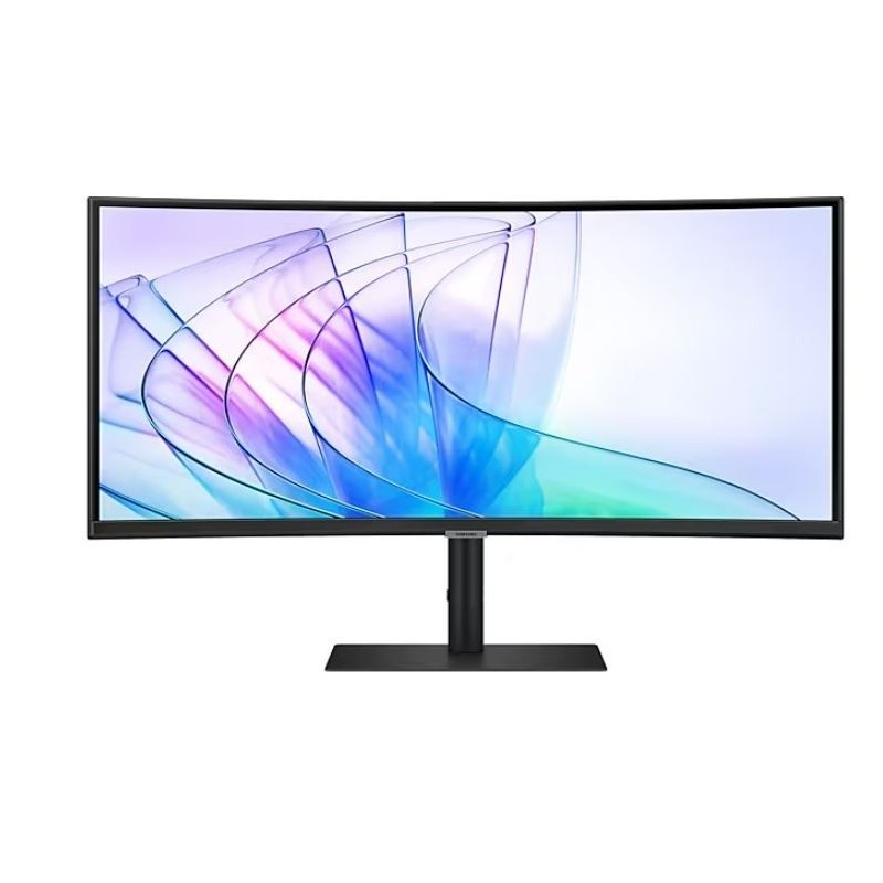 Monitor 34 cale LS34C652VAUXEN VA 3440x1440 UWQHD 21:9 1xHDMI 1xDP 1xUSB-C (90W) 2xUSB 3.0 LAN (RJ45) 5ms HAS Webcam głośniki  Monitor 34 cale LS34C652VAUXEN VA 3440x1440 UWQHD 21:9 1xHDMI 1xDP 1xUSB-C (90W) 2xUSB 3.0 LAN (RJ45) 5ms HAS Webcam głośniki