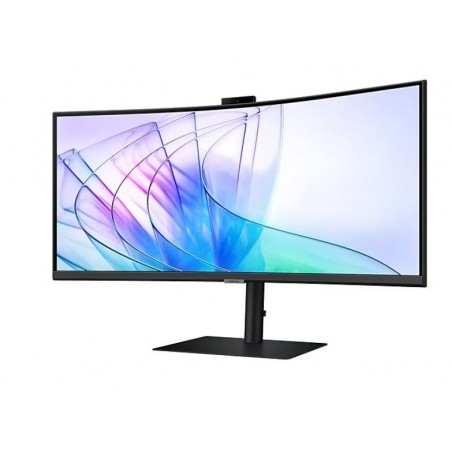 Monitor 34 cale LS34C652VAUXEN VA 3440x1440 UWQHD 21:9 1xHDMI 1xDP 1xUSB-C (90W) 2xUSB 3.0 LAN (RJ45) 5ms HAS Webcam głośniki Monitor 34 cale LS34C652VAUXEN VA 3440x1440 UWQHD 21:9 1xHDMI 1xDP 1xUSB-C (90W) 2xUSB 3.0 LAN (RJ45) 5ms HAS Webcam głośniki