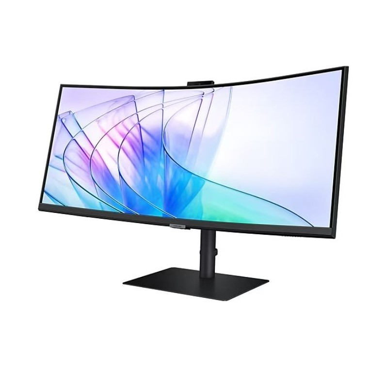 Monitor 34 cale LS34C652VAUXEN VA 3440x1440 UWQHD 21:9 1xHDMI 1xDP 1xUSB-C (90W) 2xUSB 3.0 LAN (RJ45) 5ms HAS Webcam głośniki  Monitor 34 cale LS34C652VAUXEN VA 3440x1440 UWQHD 21:9 1xHDMI 1xDP 1xUSB-C (90W) 2xUSB 3.0 LAN (RJ45) 5ms HAS Webcam głośniki
