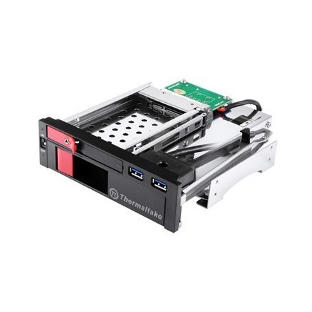 Kieszeń na HDD - Rack Panel 2xUSB 3.0 SATA3 3,5" + 2,5",czarna Kieszeń na HDD - Rack Panel 2xUSB 3.0 SATA3 3,5" + 2,5",czarna