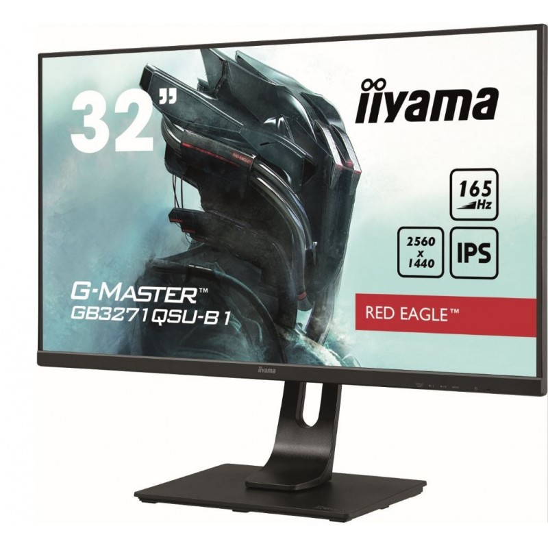 Monitor 31.5 cala GB3271QSU-B1 QHD,1ms,IPS,165Hz,HDMI,DP,400cd,FreeSync  Monitor 31.5 cala GB3271QSU-B1 QHD,1ms,IPS,165Hz,HDMI,DP,400cd,FreeSync