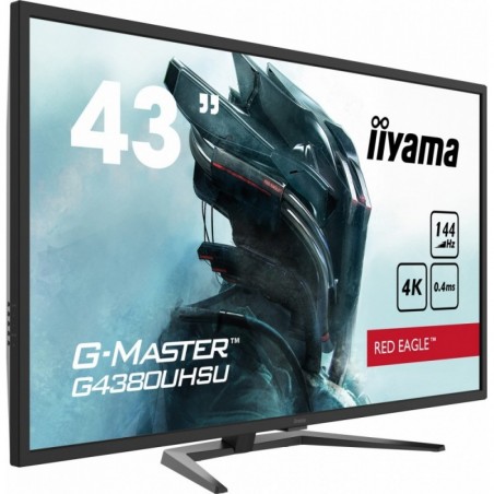 Monitor 43 cale G4380UHSU-B1 4K, VA, 2xHDMI, DP, 0,4ms, 550cd/m2, USB3.0 Monitor 43 cale G4380UHSU-B1 4K, VA, 2xHDMI, DP, 0,4ms, 550cd/m2, USB3.0