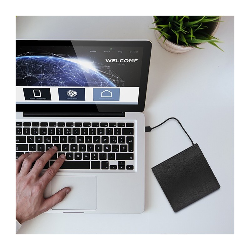 Obudowa/kieszeń na napęd optyczny CD/DVD SATA | USB3.0 | 9.5mm Obudowa/kieszeń na napęd optyczny CD/DVD SATA | USB3.0 | 9.5mm