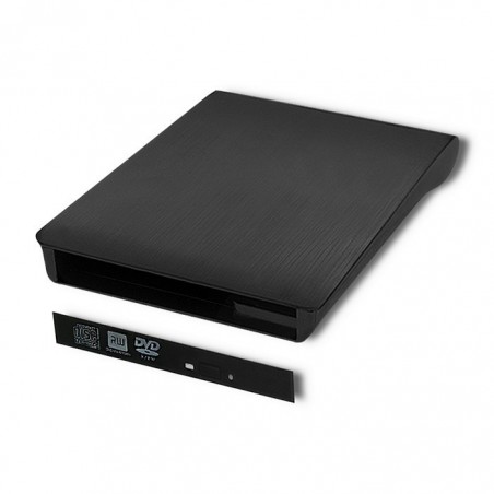 Obudowa/kieszeń na napęd CD/ DVD SATA | USB 2.0 | 12.7mm Obudowa/kieszeń na napęd CD/ DVD SATA | USB 2.0 | 12.7mm