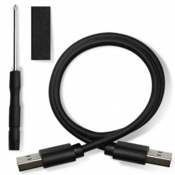 Obudowa na dysk HDD/SSD 2.5 cala SATA3 | USB 3.0 | Niebieska Obudowa na dysk HDD/SSD 2.5 cala SATA3 | USB 3.0 | Niebieska