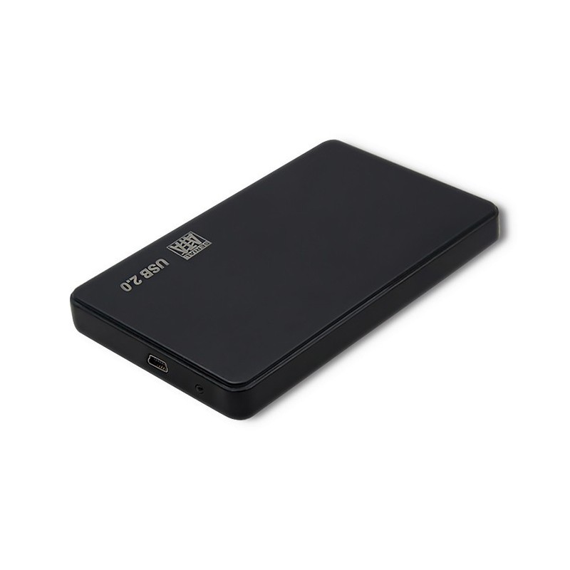 Obudowa na dysk HDD/SSD 2.5 cala SATA3 | USB 2.0 | Czarny Obudowa na dysk HDD/SSD 2.5 cala SATA3 | USB 2.0 | Czarny