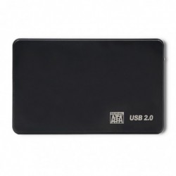 Obudowa na dysk HDD/SSD 2.5 cala SATA3 | USB 2.0 | Czarny Obudowa na dysk HDD/SSD 2.5 cala SATA3 | USB 2.0 | Czarny