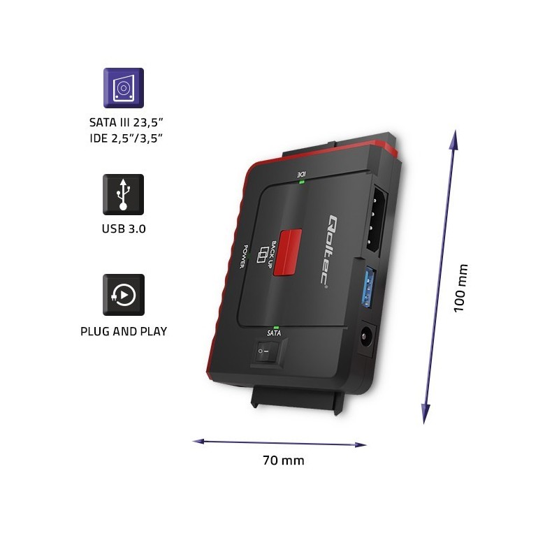 Adapter USB 3.0 do IDE | SATA III 
