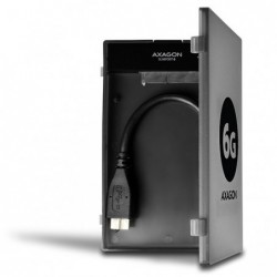 ADSA-1S6 Adapter USB 3.0 - SATA 6G do szybkiego przyłączenia 2.5" SSD/HDD, z pudełkiem ADSA-1S6 Adapter USB 3.0 - SATA 6G do szybkiego przyłączenia 2.5" SSD/HDD, z pudełkiem