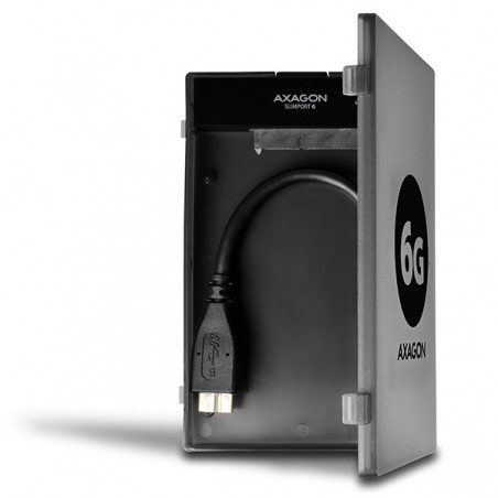 ADSA-1S6 Adapter USB 3.0 - SATA 6G do szybkiego przyłączenia 2.5" SSD/HDD, z pudełkiem ADSA-1S6 Adapter USB 3.0 - SATA 6G do szybkiego przyłączenia 2.5" SSD/HDD, z pudełkiem