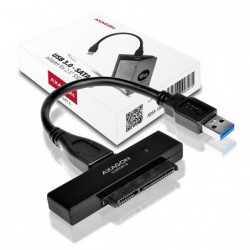 ADSA-1S6 Adapter USB 3.0 - SATA 6G do szybkiego przyłączenia 2.5" SSD/HDD, z pudełkiem ADSA-1S6 Adapter USB 3.0 - SATA 6G do szybkiego przyłączenia 2.5" SSD/HDD, z pudełkiem