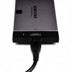 ADSA-1S6 Adapter USB 3.0 - SATA 6G do szybkiego przyłączenia 2.5" SSD/HDD, z pudełkiem ADSA-1S6 Adapter USB 3.0 - SATA 6G do szybkiego przyłączenia 2.5" SSD/HDD, z pudełkiem