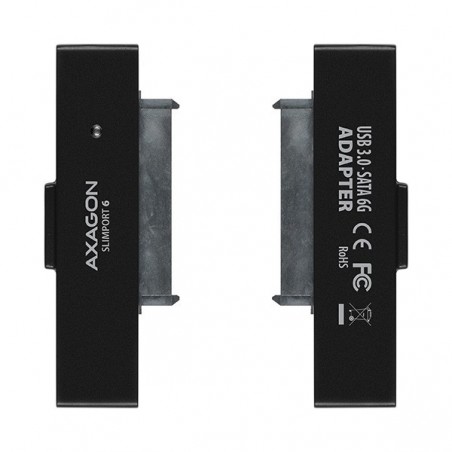 ADSA-1S6 Adapter USB 3.0 - SATA 6G do szybkiego przyłączenia 2.5" SSD/HDD, z pudełkiem ADSA-1S6 Adapter USB 3.0 - SATA 6G do szybkiego przyłączenia 2.5" SSD/HDD, z pudełkiem