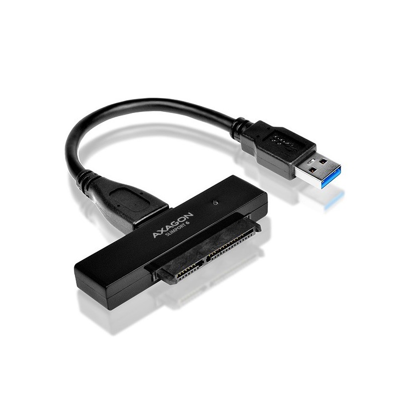 ADSA-1S6 Adapter USB 3.0 - SATA 6G do szybkiego przyłączenia 2.5" SSD/HDD, z pudełkiem