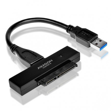 ADSA-1S6 Adapter USB 3.0 - SATA 6G do szybkiego przyłączenia 2.5" SSD/HDD, z pudełkiem ADSA-1S6 Adapter USB 3.0 - SATA 6G do szybkiego przyłączenia 2.5" SSD/HDD, z pudełkiem