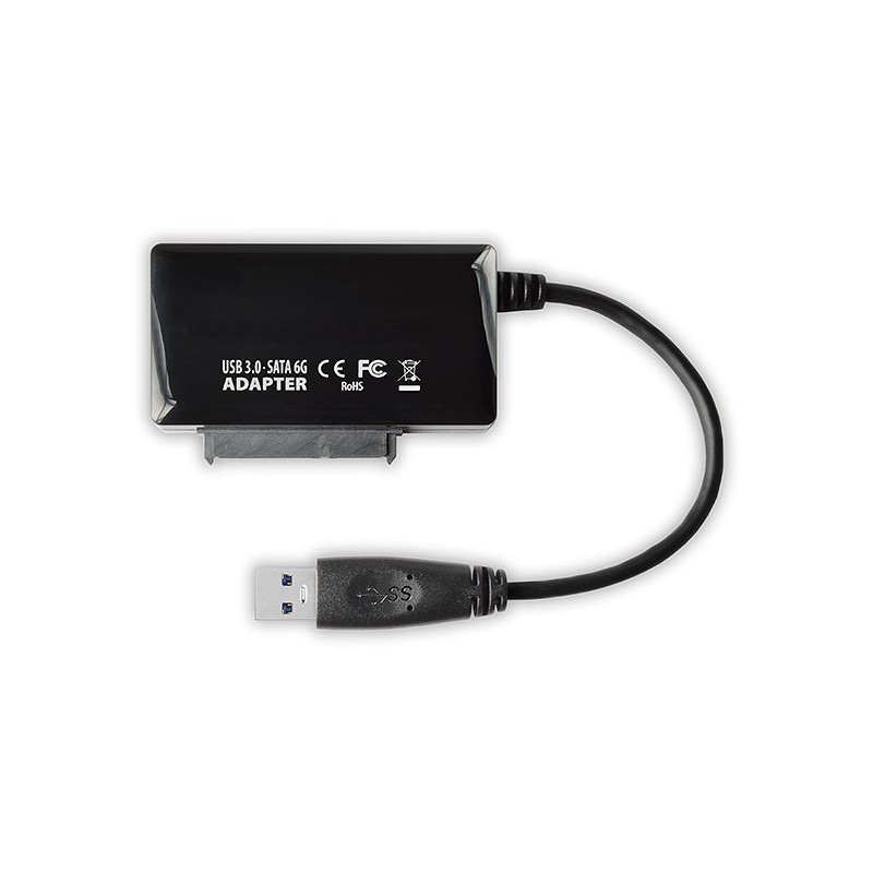 ADSA-FP3 Adapter USB 3.2 Gen 1 - SATA 6G HDD FASTport3 (2.5", 3.5", 5.25") w tym zasilacz ADSA-FP3 Adapter USB 3.2 Gen 1 - SATA 6G HDD FASTport3 (2.5", 3.5", 5.25") w tym zasilacz