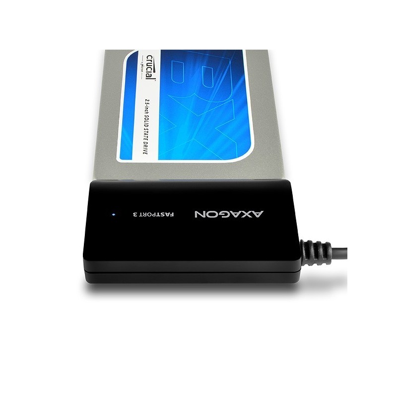 ADSA-FP3 Adapter USB 3.2 Gen 1 - SATA 6G HDD FASTport3 (2.5", 3.5", 5.25") w tym zasilacz ADSA-FP3 Adapter USB 3.2 Gen 1 - SATA 6G HDD FASTport3 (2.5", 3.5", 5.25") w tym zasilacz