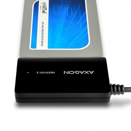 ADSA-FP3 Adapter USB 3.2 Gen 1 - SATA 6G HDD FASTport3 (2.5", 3.5", 5.25") w tym zasilacz ADSA-FP3 Adapter USB 3.2 Gen 1 - SATA 6G HDD FASTport3 (2.5", 3.5", 5.25") w tym zasilacz