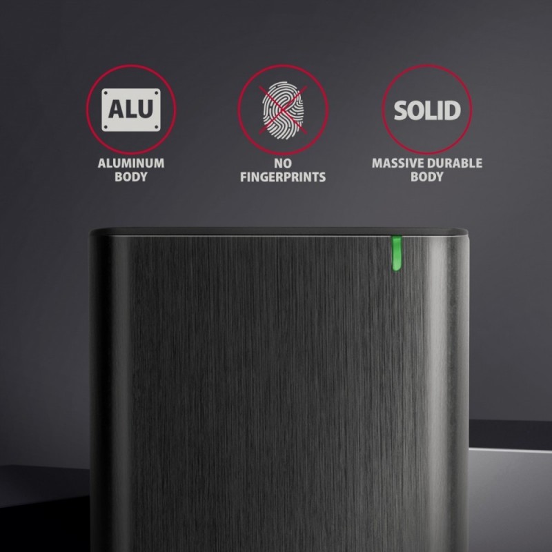 EE25-A6C Bezśrubowa aluminiowa obudowa zewnętrzna USB-C 3.2 Gen 1 - SATA 6G dla 2.5" SSD/HDD EE25-A6C Bezśrubowa aluminiowa obudowa zewnętrzna USB-C 3.2 Gen 1 - SATA 6G dla 2.5" SSD/HDD