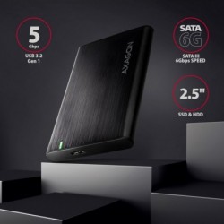 EE25-A6M Bezśrubowa aluminiowa obudowa zewnętrzna USB 3.2 Gen 1 - SATA 6G dla 2.5" SSD/HDD EE25-A6M Bezśrubowa aluminiowa obudowa zewnętrzna USB 3.2 Gen 1 - SATA 6G dla 2.5" SSD/HDD