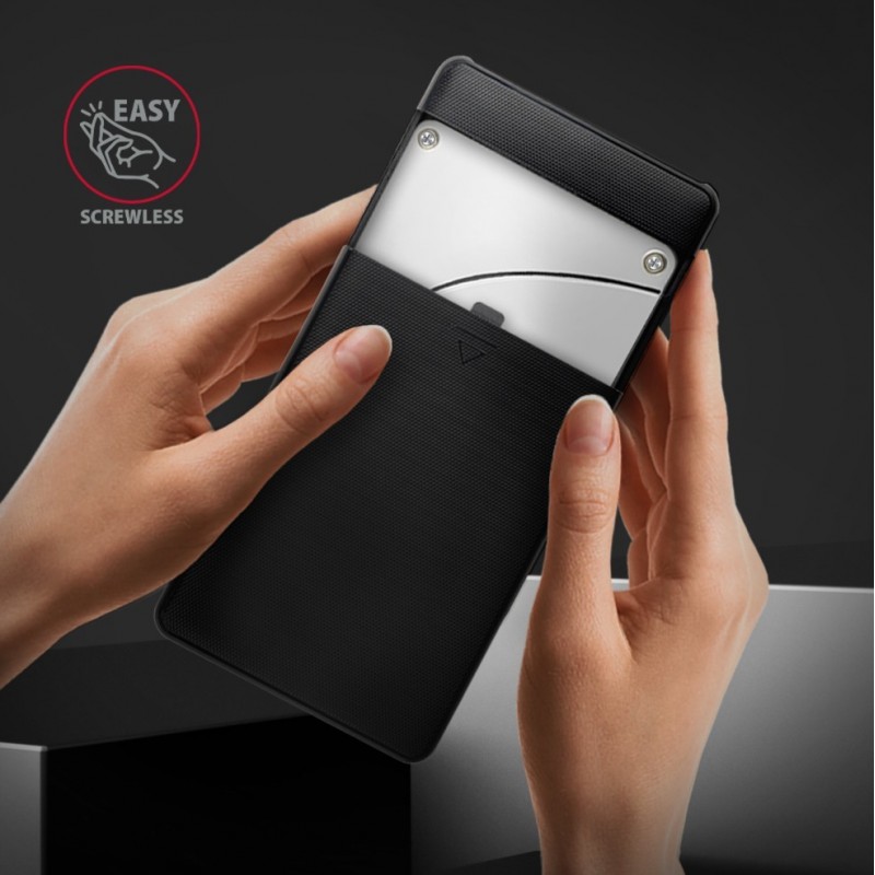 EE25-SLC Obudowa zewnętrzna plastikowa, bezśrubowa, USB-C 3.2 GEN 1 SATA 6G 2.5", czarna EE25-SLC Obudowa zewnętrzna plastikowa, bezśrubowa, USB-C 3.2 GEN 1 SATA 6G 2.5", czarna