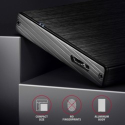 EE25-XA6 Obudowa zewnętrzna aluminiowa, USB 3.2 GEN 1 SATA 6G 2,5" EE25-XA6 Obudowa zewnętrzna aluminiowa, USB 3.2 GEN 1 SATA 6G 2,5"