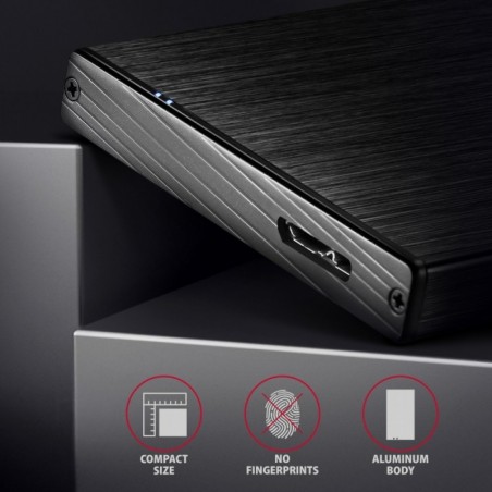 EE25-XA6 Obudowa zewnętrzna aluminiowa, USB 3.2 GEN 1 SATA 6G 2,5" EE25-XA6 Obudowa zewnętrzna aluminiowa, USB 3.2 GEN 1 SATA 6G 2,5"