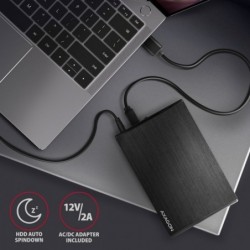EE35-XA3 Obudowa zewnętrzna aluminiowa, USB 3.2 Gen 1 SATA 3G 3.5" EE35-XA3 Obudowa zewnętrzna aluminiowa, USB 3.2 Gen 1 SATA 3G 3.5"
