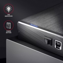 EE35-XA3 Obudowa zewnętrzna aluminiowa, USB 3.2 Gen 1 SATA 3G 3.5" EE35-XA3 Obudowa zewnętrzna aluminiowa, USB 3.2 Gen 1 SATA 3G 3.5"