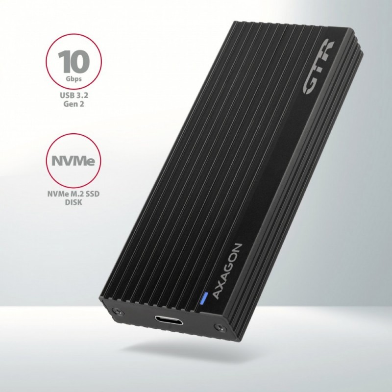 EEM2-GTR Obudowa zewnętrzna aluminiowa, USB-C 3.2 GEN 2 M.2 NVMe SSD EEM2-GTR Obudowa zewnętrzna aluminiowa, USB-C 3.2 GEN 2 M.2 NVMe SSD