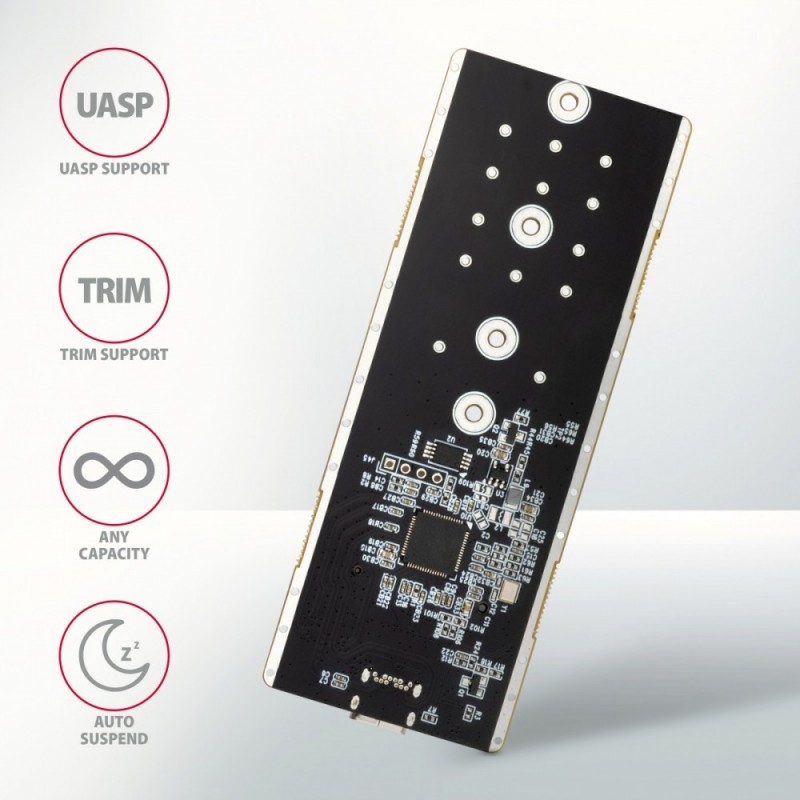 EEM2-GTR Obudowa zewnętrzna aluminiowa, USB-C 3.2 GEN 2 M.2 NVMe SSD EEM2-GTR Obudowa zewnętrzna aluminiowa, USB-C 3.2 GEN 2 M.2 NVMe SSD