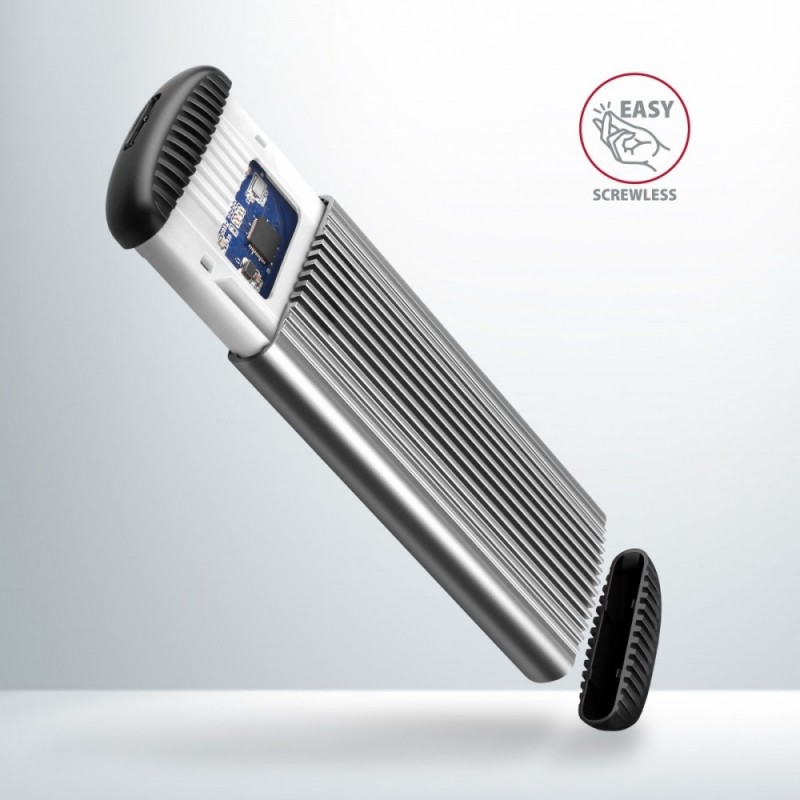 EEM2-SA Obudowa zewnętrzna aluminiowa bezśrubowa USB 3.2 GEN 1 M.2 SATA SSD EEM2-SA Obudowa zewnętrzna aluminiowa bezśrubowa USB 3.2 GEN 1 M.2 SATA SSD