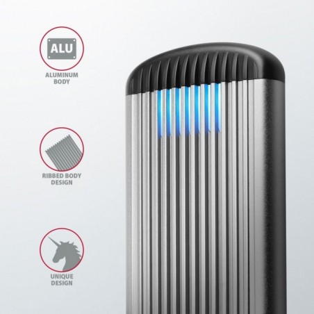EEM2-SA Obudowa zewnętrzna aluminiowa bezśrubowa USB 3.2 GEN 1 M.2 SATA SSD EEM2-SA Obudowa zewnętrzna aluminiowa bezśrubowa USB 3.2 GEN 1 M.2 SATA SSD
