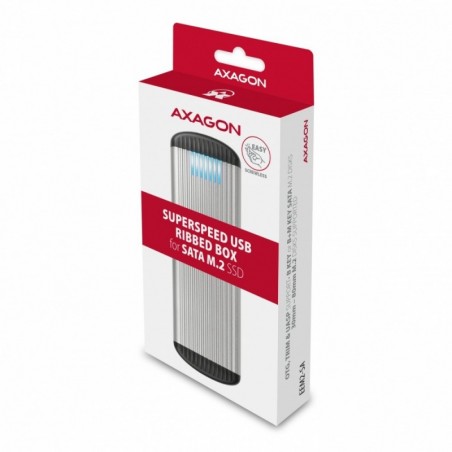 EEM2-SA Obudowa zewnętrzna aluminiowa bezśrubowa USB 3.2 GEN 1 M.2 SATA SSD EEM2-SA Obudowa zewnętrzna aluminiowa bezśrubowa USB 3.2 GEN 1 M.2 SATA SSD
