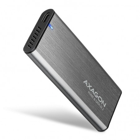 EEM2-SG2 Obudowa zewnętrzna aluminiowa bezśrubowa USB-C 3.2 Gen 2 M.2 NVMe & SATA SSD + USB-A - USB-C redukcja EEM2-SG2 Obudowa zewnętrzna aluminiowa bezśrubowa USB-C 3.2 Gen 2 M.2 NVMe & SATA SSD + USB-A - USB-C redukcja