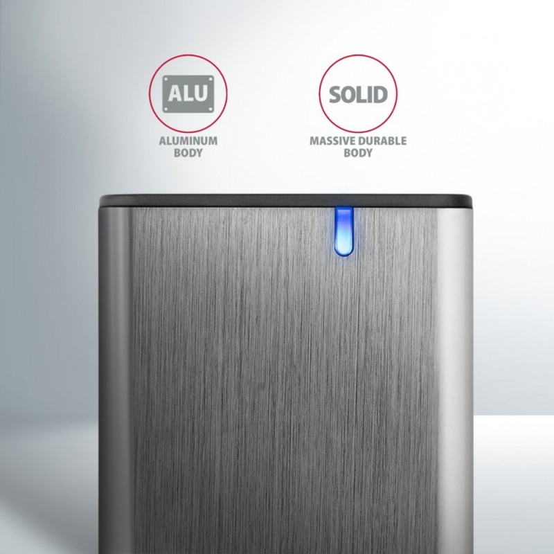 EEM2-SG2 Obudowa zewnętrzna aluminiowa bezśrubowa USB-C 3.2 Gen 2 M.2 NVMe & SATA SSD + USB-A - USB-C redukcja EEM2-SG2 Obudowa zewnętrzna aluminiowa bezśrubowa USB-C 3.2 Gen 2 M.2 NVMe & SATA SSD + USB-A - USB-C redukcja