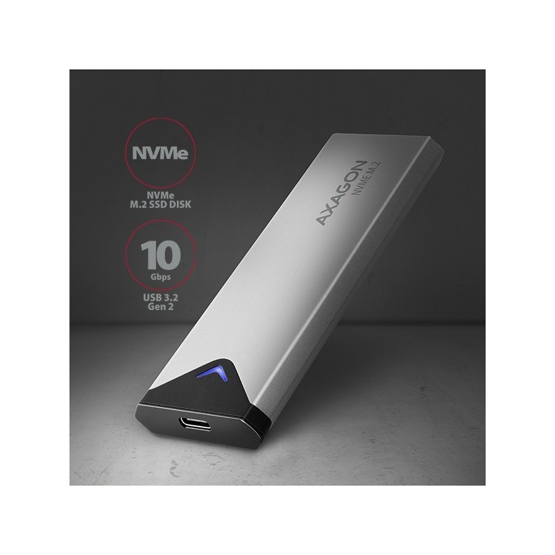 EEM2-UG2 Obudowa zewnętrzna aluminiowa, USB-C 3.2 Gen 2 - M.2 NVMe SSD, długość 42 do 80 mm szary EEM2-UG2 Obudowa zewnętrzna aluminiowa, USB-C 3.2 Gen 2 - M.2 NVMe SSD, długość 42 do 80 mm szary