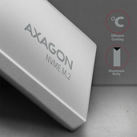 EEM2-UG2 Obudowa zewnętrzna aluminiowa, USB-C 3.2 Gen 2 - M.2 NVMe SSD, długość 42 do 80 mm szary EEM2-UG2 Obudowa zewnętrzna aluminiowa, USB-C 3.2 Gen 2 - M.2 NVMe SSD, długość 42 do 80 mm szary