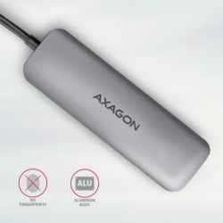 HMC-5 Wieloportowy hub USB 5in1, 5Gbps, 2x USB-A, HDMI 4K/30Hz, SD/microSD, PD 100W, 20cm USB-C kabel HMC-5 Wieloportowy hub USB 5in1, 5Gbps, 2x USB-A, HDMI 4K/30Hz, SD/microSD, PD 100W, 20cm USB-C kabel