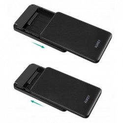 DS-B4 obudowa na dysk HDD/SSD 2.5 cala SATA3 | USB 3.2 | 5 Gbps | do 2 TB | UASP | kabel 0.5m DS-B4 obudowa na dysk HDD/SSD 2.5 cala SATA3 | USB 3.2 | 5 Gbps | do 2 TB | UASP | kabel 0.5m